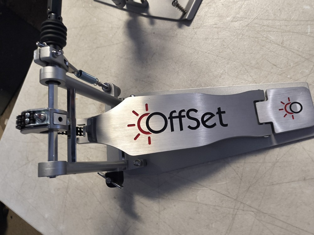 Offset Eclipse Double Bass Drum Pedal