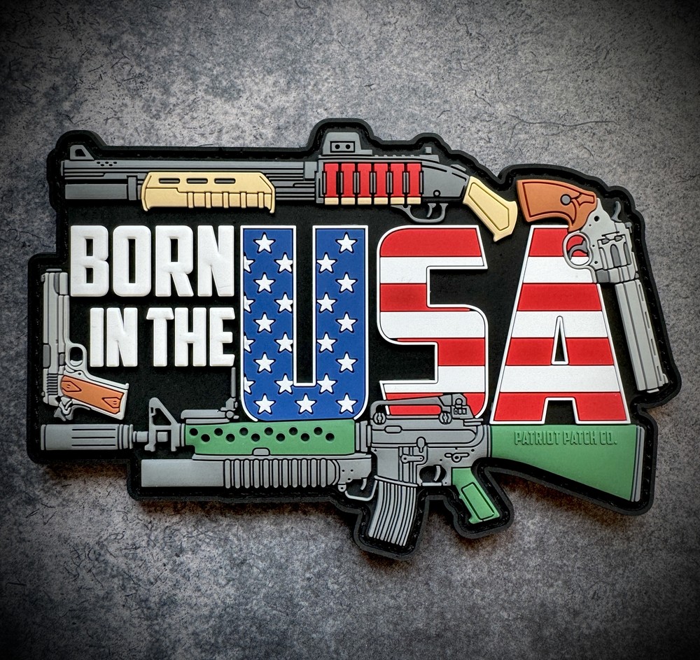 Patriot Patch Co. - Born in the USA - Patch