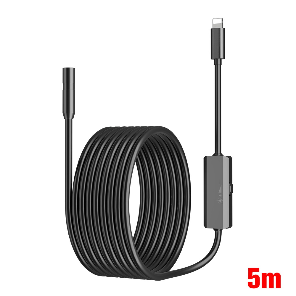Endoscope Camera Snake Inspection Camera Scope Camera 2m/5m/10m For iPhone iPad
