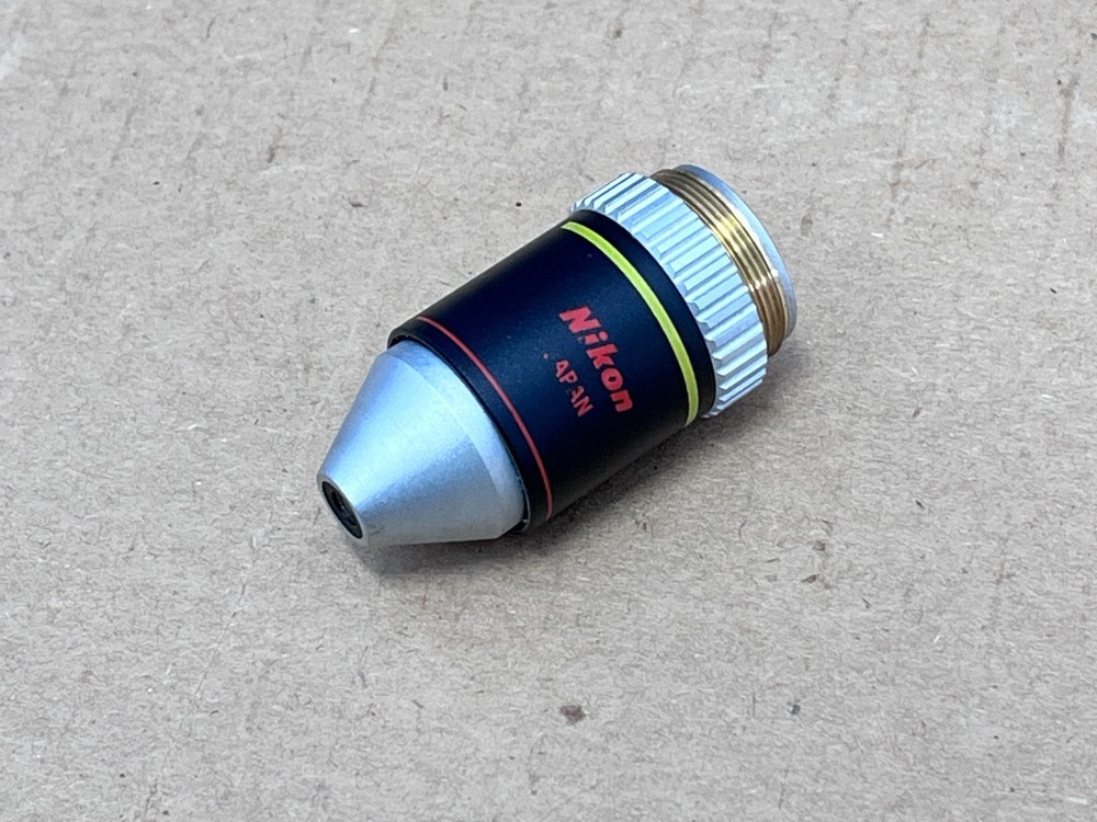 Nikon E 10 0.25 Ph 1 DL 10x Microscope Objective Phase Contrast