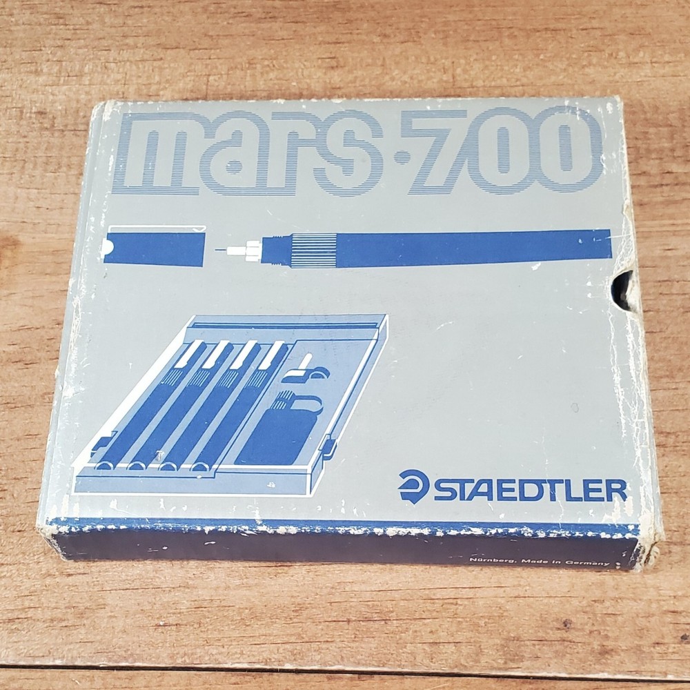 STAEDTLER MARS-700 TECHNICAL PEN SET 4 LINE WIDTH SIZES 700 S4 A6