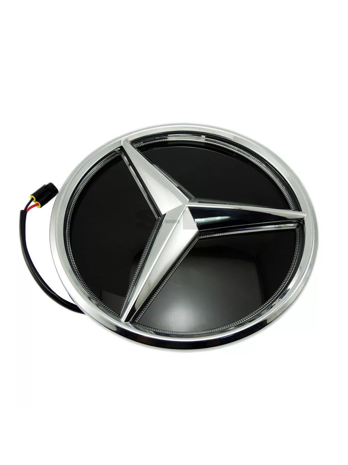 Mercedes Benz 2011-2017 Front Grille Mirror Star LED White Illuminated Emblems