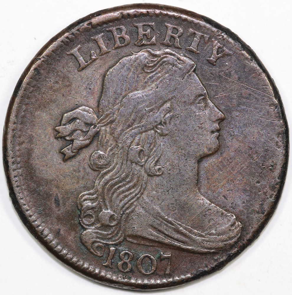 1807 1c Draped Bust Large Cent
