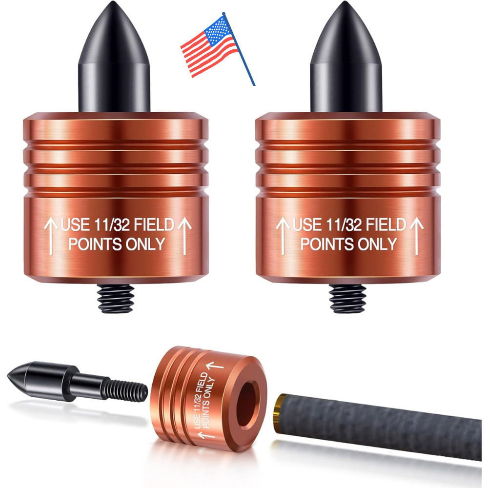 2 Pack Crossbow Bolt Decocking Point Crossbow Arrow Release Tip