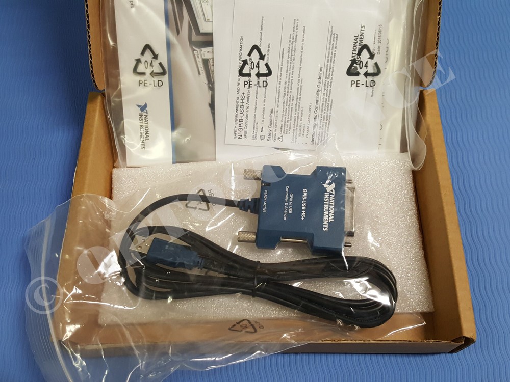 NEW - National Instruments NI GPIB-USB-HS+ Interface Controller / Analyzer