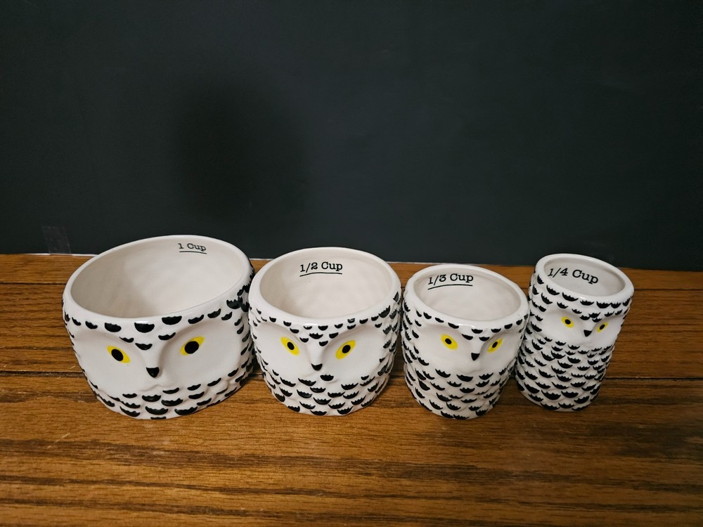 CUTE OWL MEASURING/NESTING CUPS