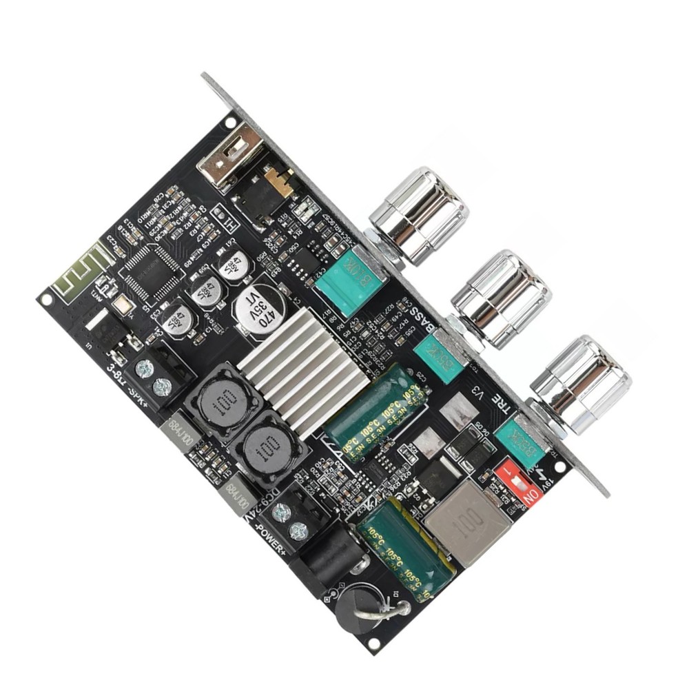 Audio Amplifier Board features input short-circuit, and anti-static protection