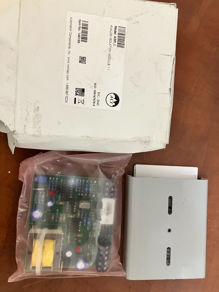 Automation Components AIM1.1, 1:1 Analog Isolation Module