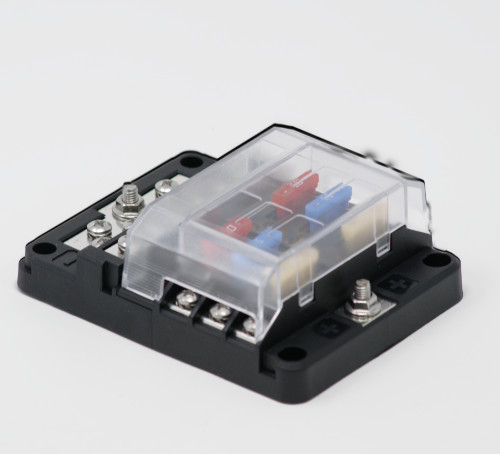 EGIS MOBILE RT FUSE BLOCK 6 POS W/GROUND & LED- 8025
