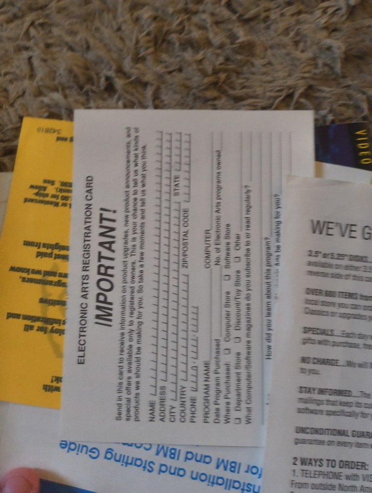 Electronic Arts Hard Nova Computer Game