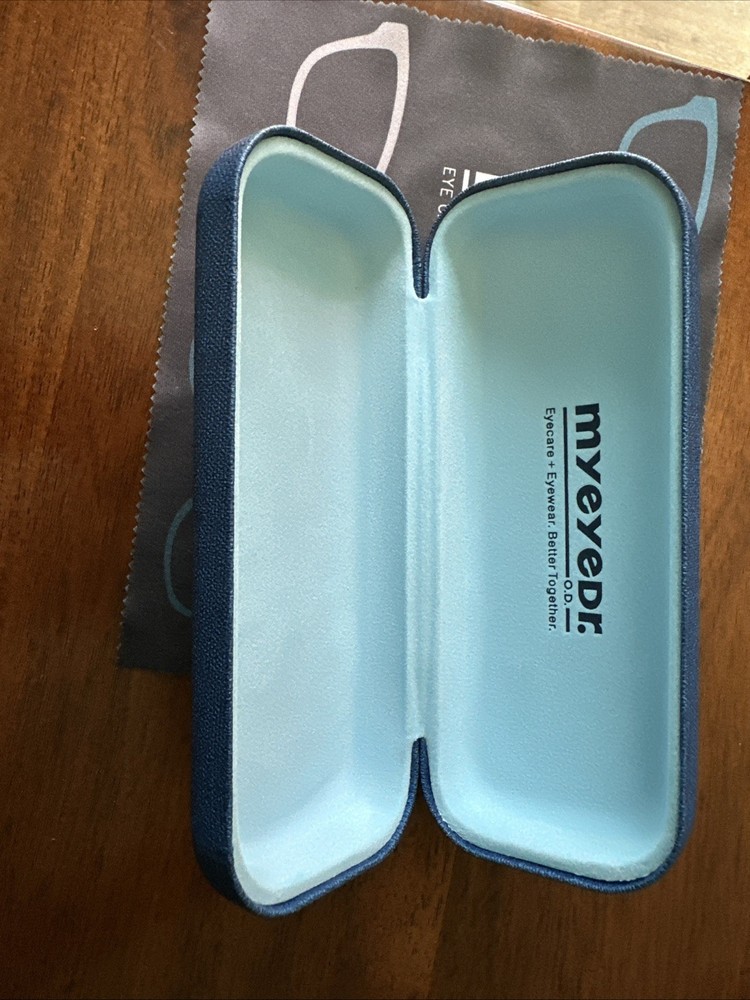 MyEyeDr Eyeglass Hardshell Case (Blue)