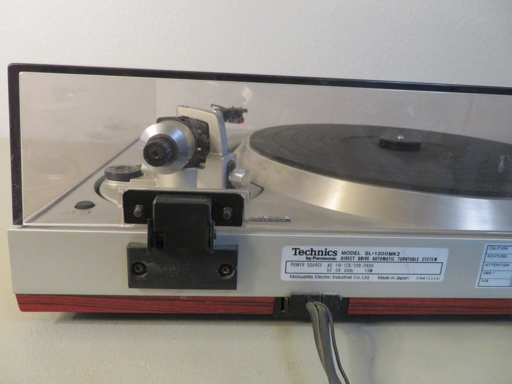 Vintage Technics SL-1300MK2 Turntable Full Auto - Box - Read Description - Works