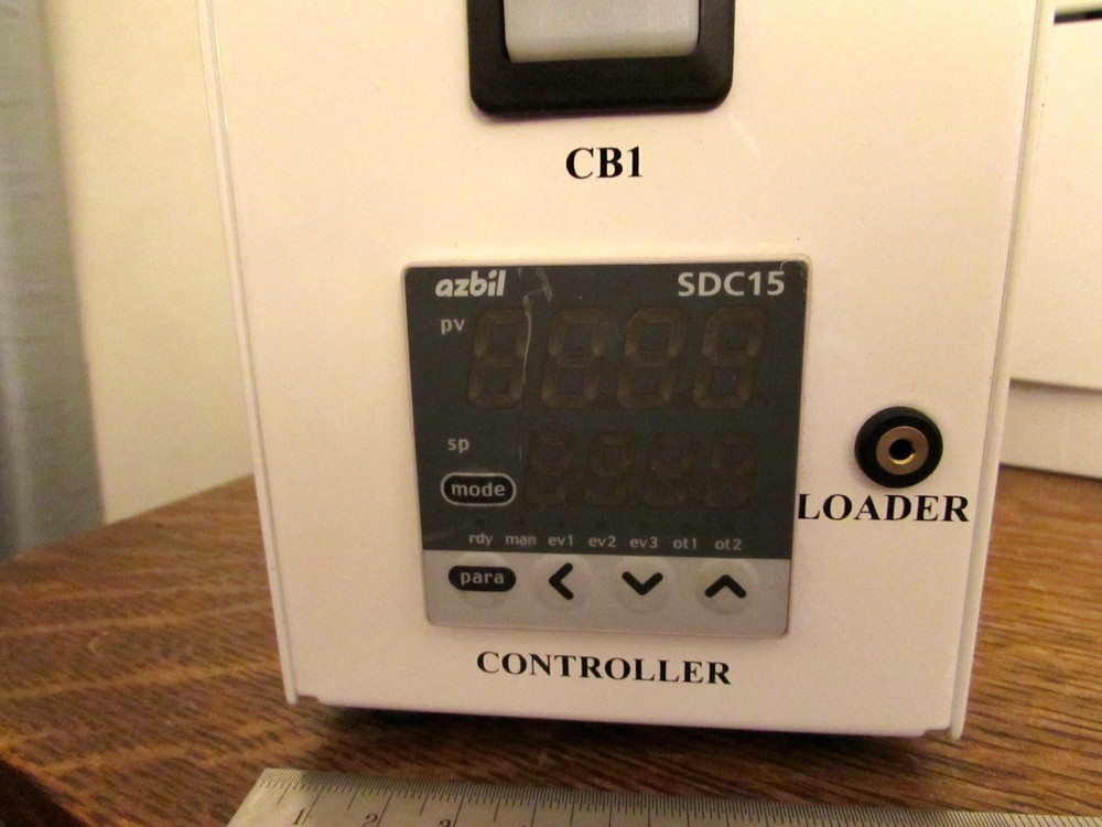 Nor-Cal Azbil SDC15 Yamatake Temperature Controller Log-1011-10A