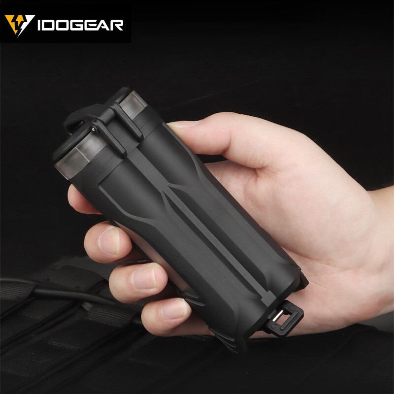 IDOGEAR Tactical Battery Case Pack Storage Box For CR123/AAA Double Version Camo