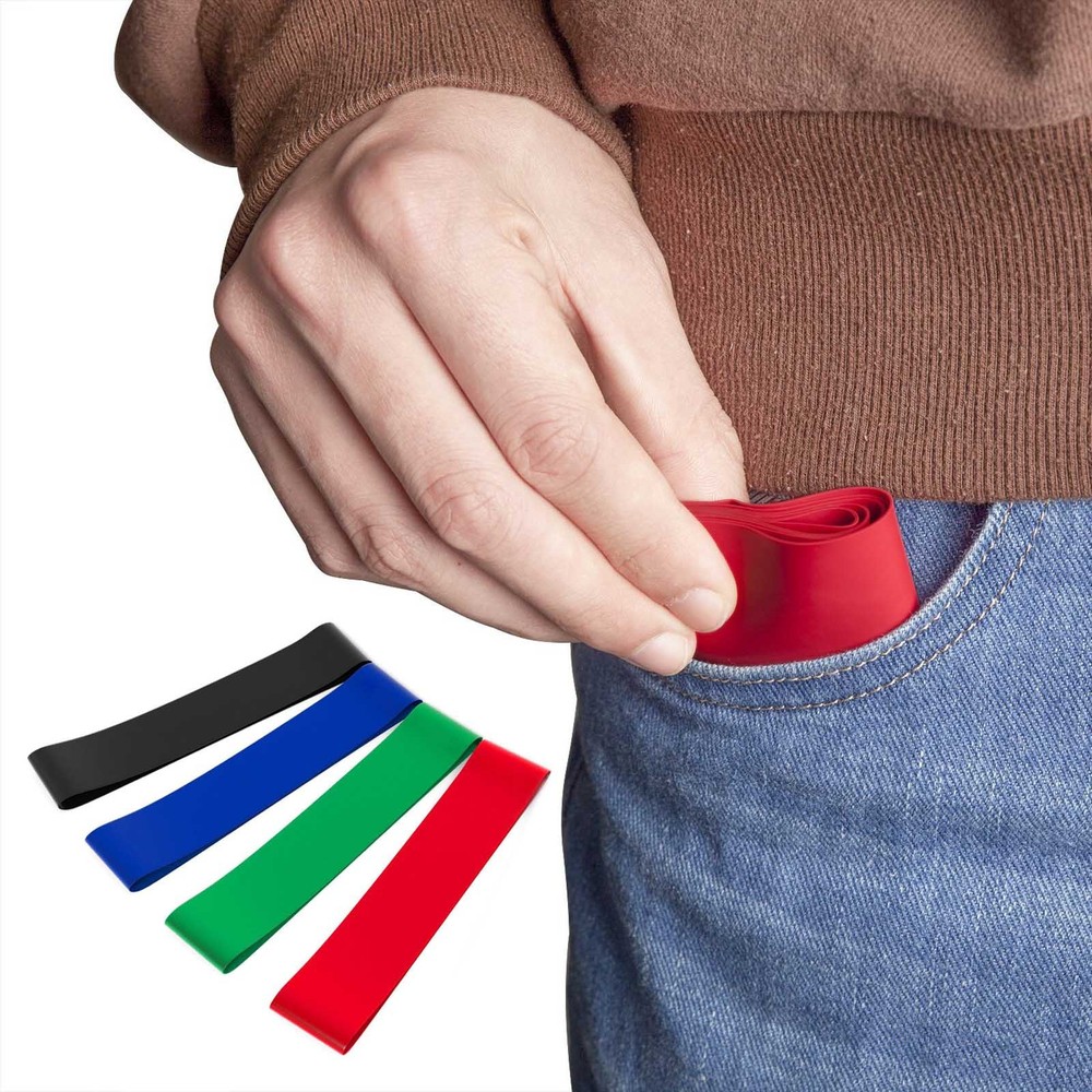 Resistance Loop Exercise Bands Set New Year Home Workout (8-Pack)