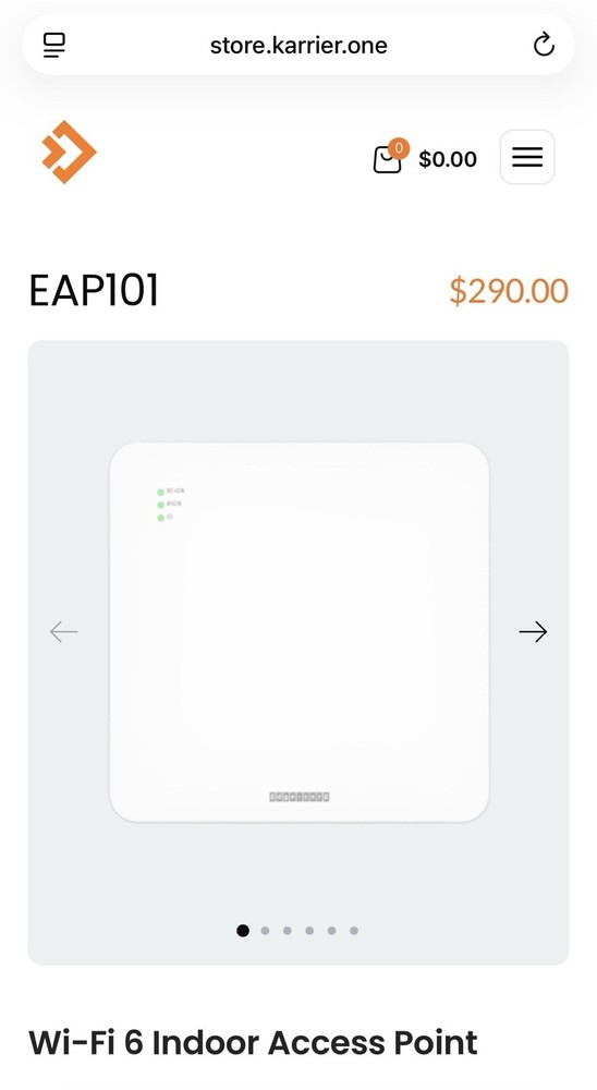 KarrierOne Indoor Hotspot