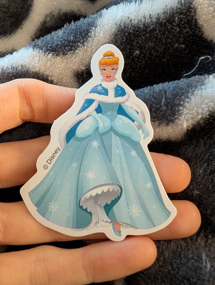 Cinderella, Disney, Princess, Sticker