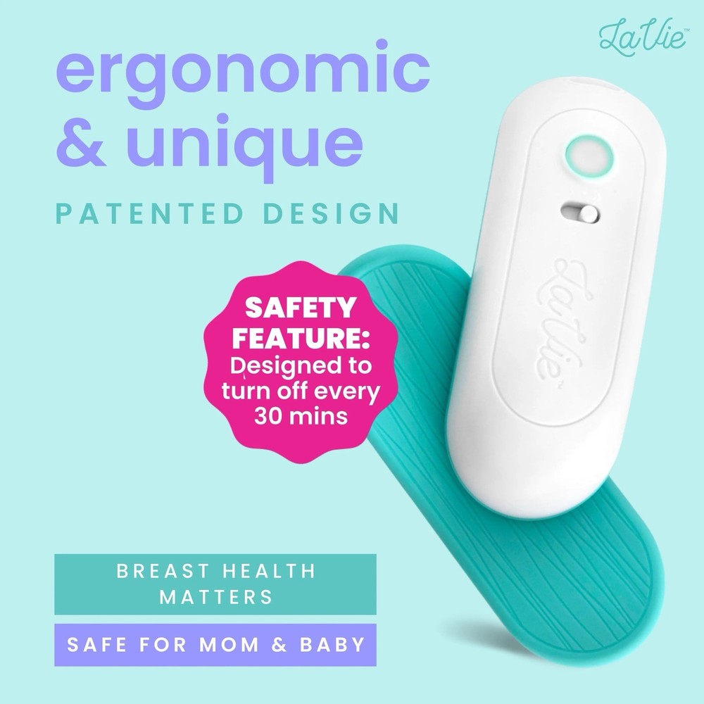 La Vie Warming Lactation Massager 2 Pads Willow
