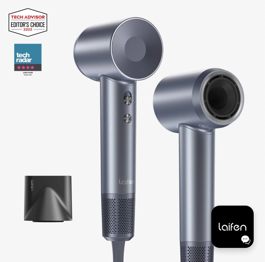 Laifen Swift Hair Dryer LF03 | High Speed Negative Ionic Blue | Brand New Sealed