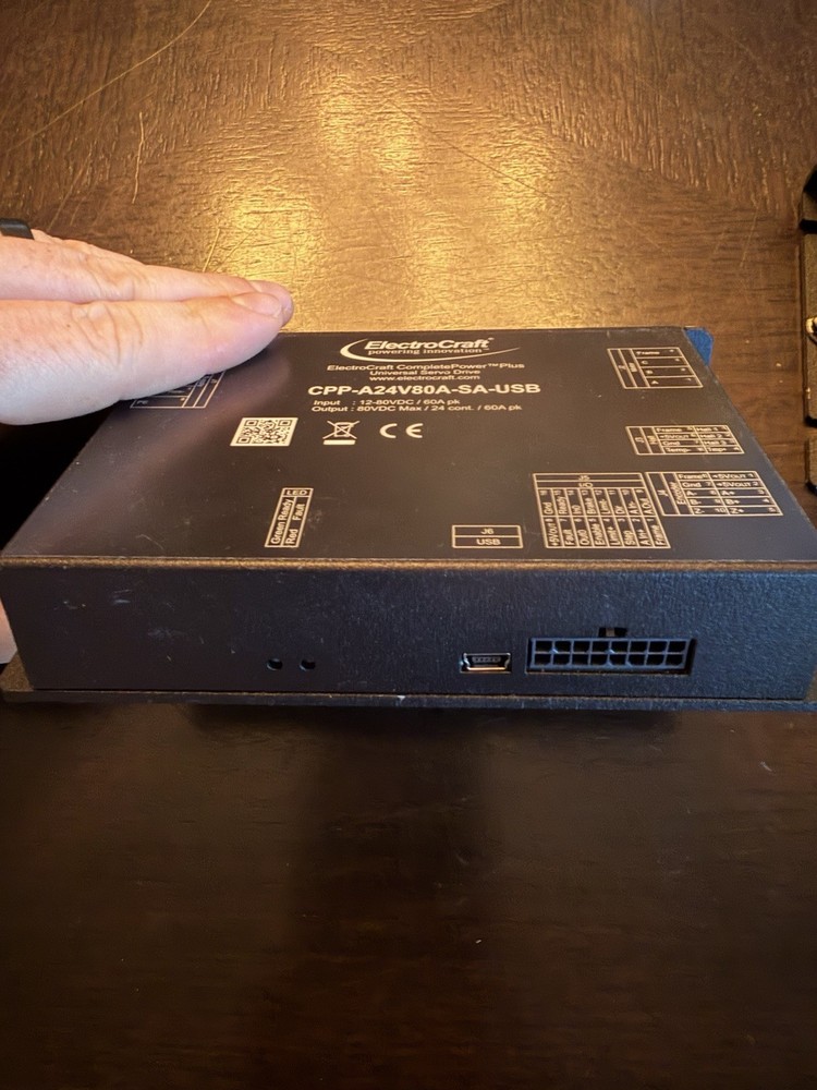 Electrocraft Drive CPP-A24V80A-SA-USB - NEW
