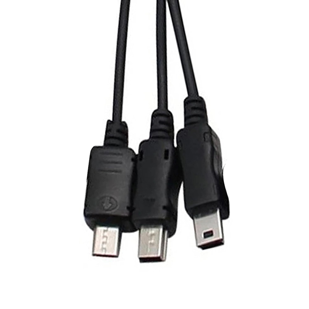 Black 10 in 1 Universal USB Cable, Multiple Charging Cable for...