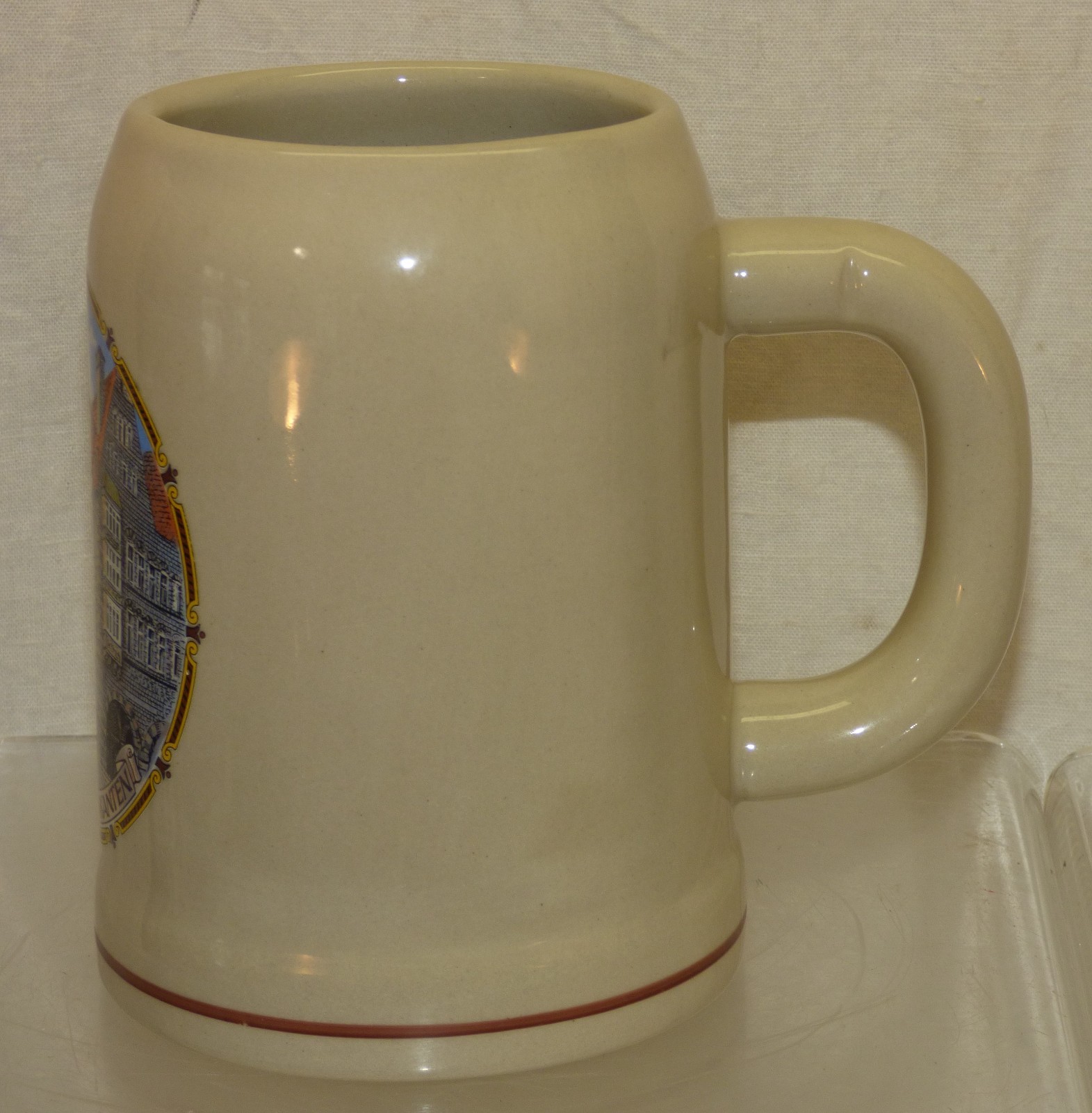 Vintage Theo Kuhn Beer Stein Mug w/ Bremen Town Musicians Bremer Stadtmusikanten