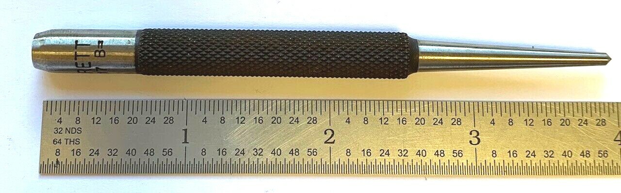 STARRETT 5 PIECE CENTER PUNCH SET IN CASE #S117PC #50488