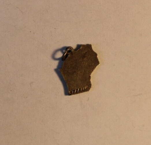 Sterling Silver WIsconsin State Charm