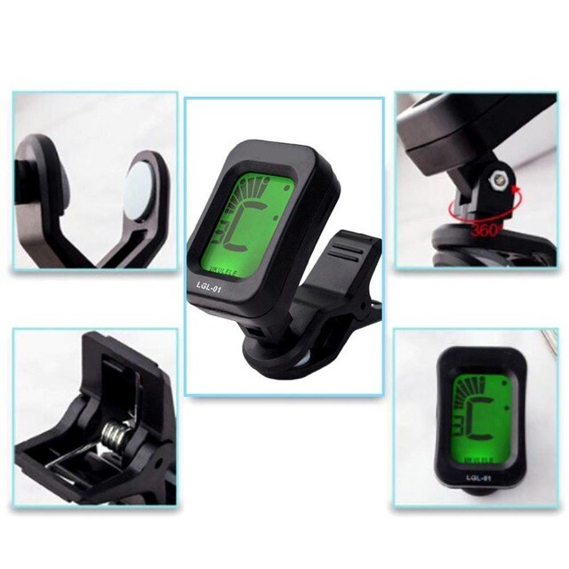 Digital Guitar Tuner | Clip-On, Tune Up