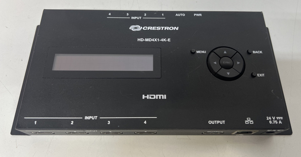 Crestron HD-MD4X1-4K-E 4x1 4K HDMI Switcher Module ONLY