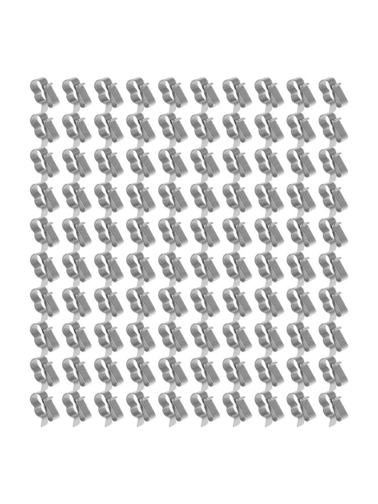 Reliable Wire Support with Stainless Steel Solar Panel Cable Clips 100 Pack