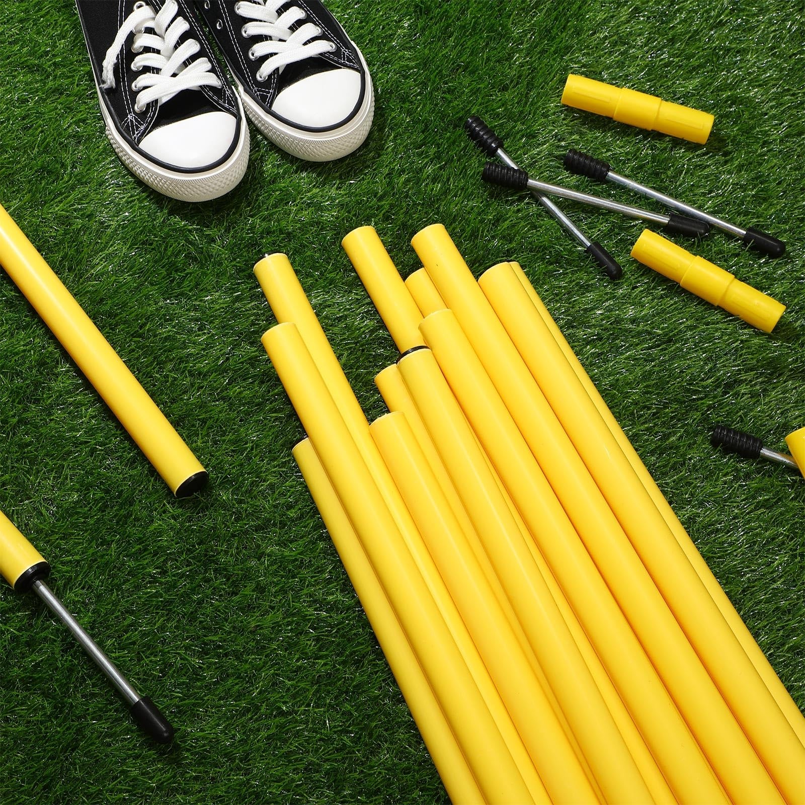 Training Agility Poles 5ft Forza Slalom Adjustable Soccer Training Poles Socc...