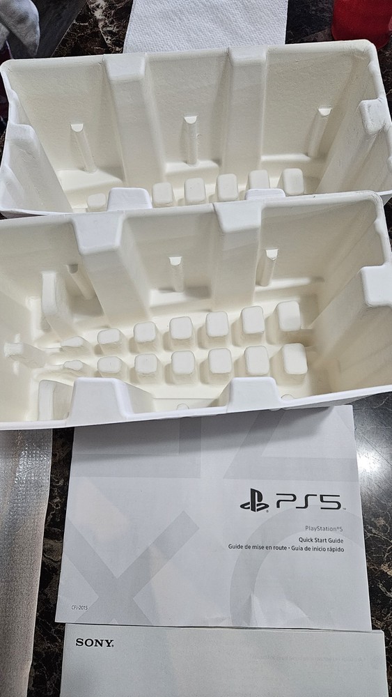 PlayStation 5 Includes Packing, Safety Guide & Start Guide Manual