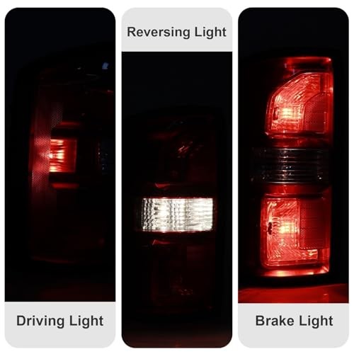 Tail Lights Assembly Compatible with 2016 2017 2018 2016-2018 Left Side Halogen