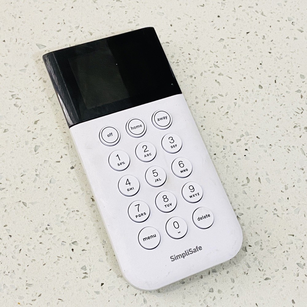 SimpliSafe Home Security System Keypad Remote Model SSKP3