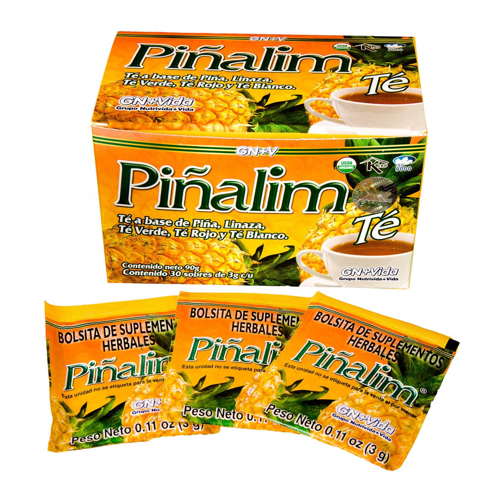 2 PACK! Te Pinalim Tea Gn+Vida Weight Loss Tea Diet