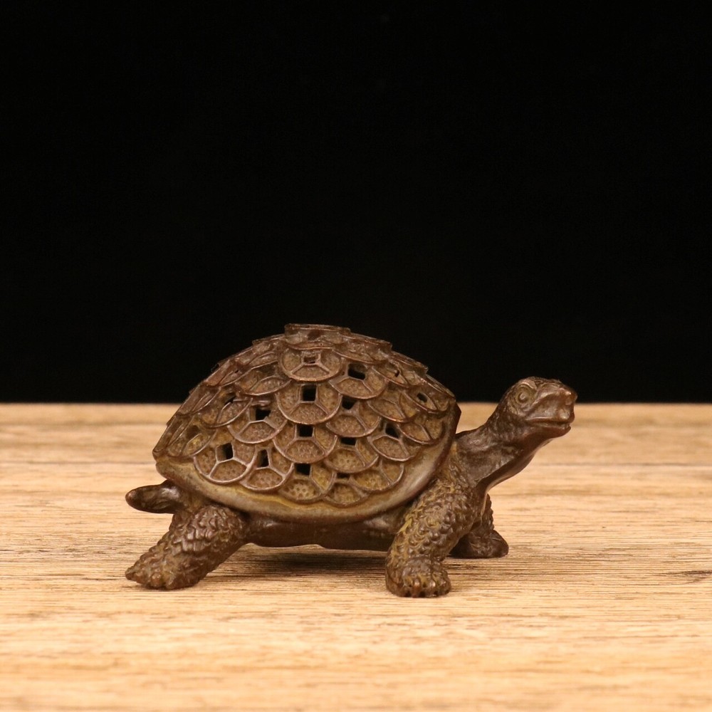 Chinese old antique collection Turtle incense burner