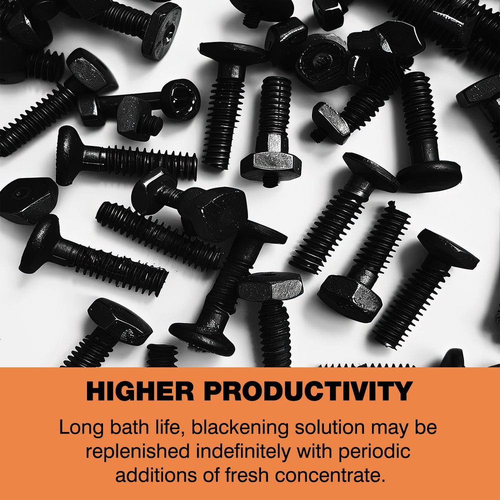 Black Oxide Coating Kit - Black Oxide Solution, Versatile Blackening Solution fo