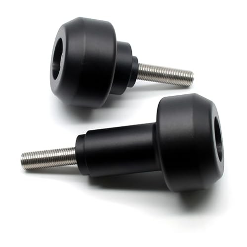 Motorcycle Frame Sliders, Falling Crash Protector Guards No Cut Kits Black