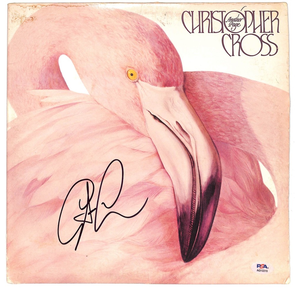 Christopher Cross Autographed "Another Page" Album PSA/DNA