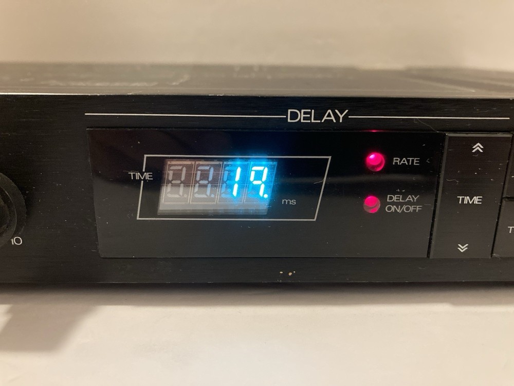 Roland SDE-1000 Digital Delay Rack Effect Processor Vintage Working Tested Japan
