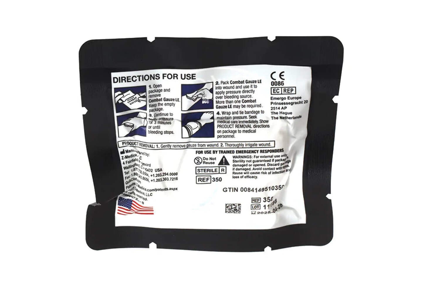 NEW Blue Force Gear Micro Trauma Kit Medical Supplies - Pro Kit