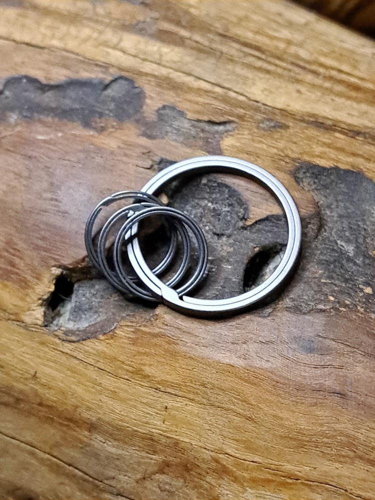 Pro Series Titanium Sidepush Keyring Set