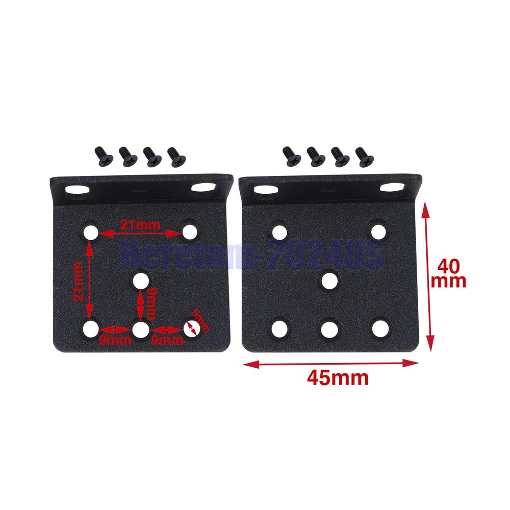 Rack Mount kit ACS-2811RM-19 bracket for Cisco 2811 Black - 1 Pair