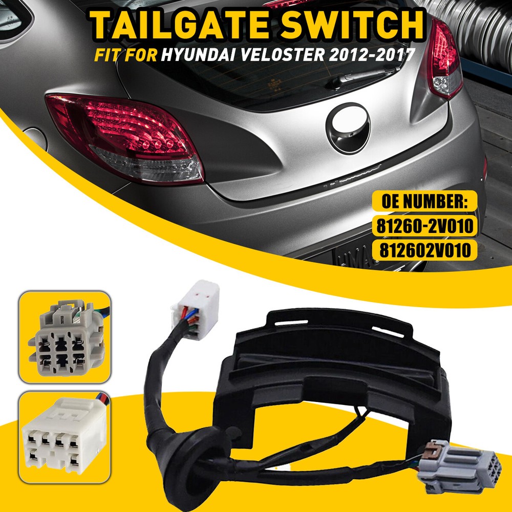 Hatch Trunk Button For Hyundai Tailgate Latch Release Switch Veloster 2012-2017
