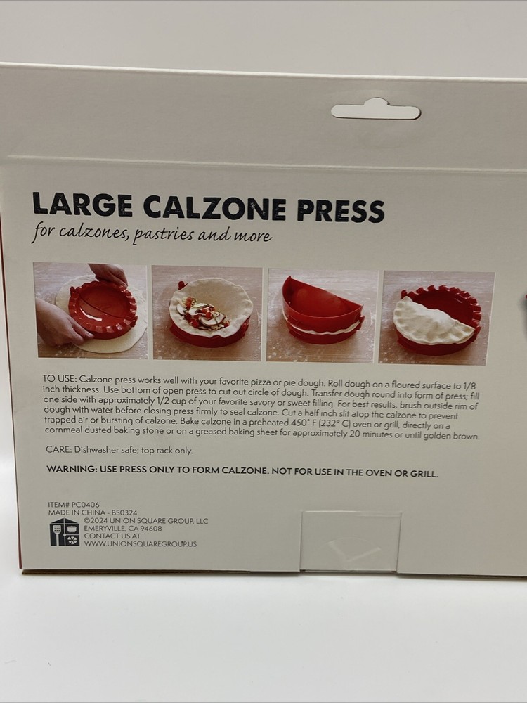 Pizzacraft Large 11 in Diameter Calzone Press