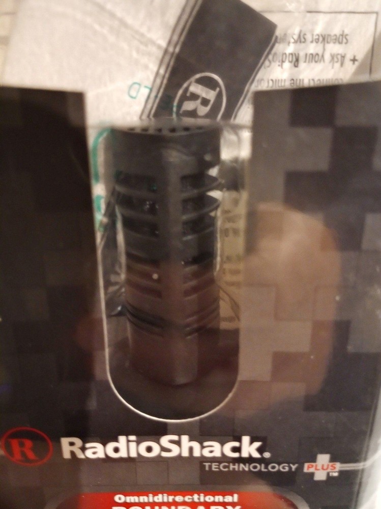 Radio Shack microphone