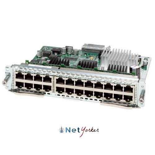 Cisco SM-ES2-24-P 24 Port PoE+ Enhanced EtherSwitch - Same Day Shipping