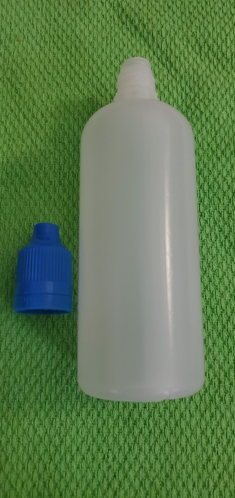 FOUR 100 ML & SIX 30 ML EMPTY REFILLABLE BOTTLES WITH CAPS / TIPS NEW