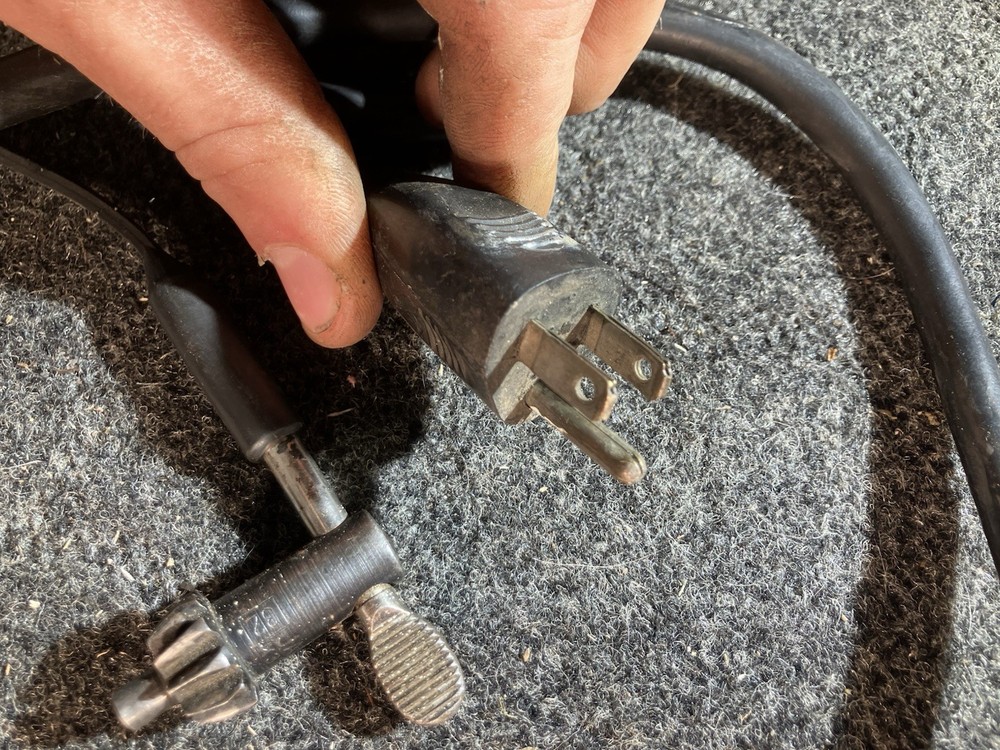 Milwaukee Electric Drill with Side Handle Attachment